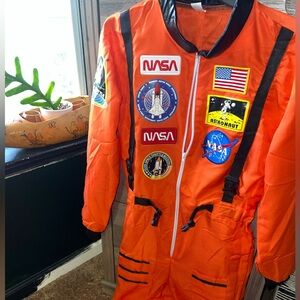 NASA Orange Astronaut Costume - custom